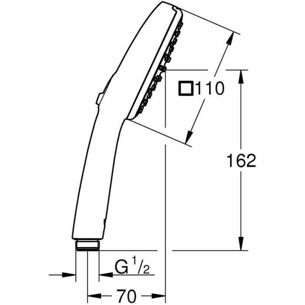 Duschkopf Grohe Kunststoff