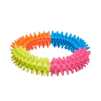 Jouet pour chien Cerceau de soutien Silicone 12,5 x 2,5 x 12,5 cm (12 Unités)