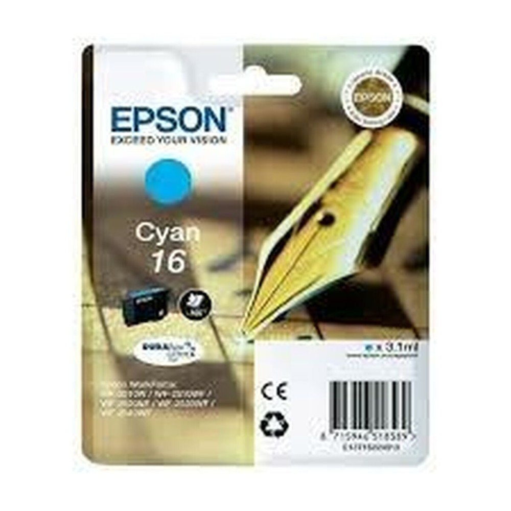 Original Tintenpatrone Epson 16 Türkis (10 Stück)