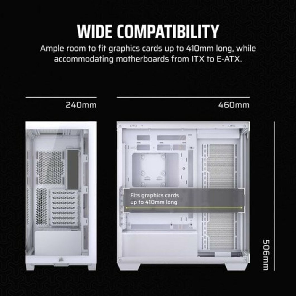 ATX Semi-tower Box Corsair White