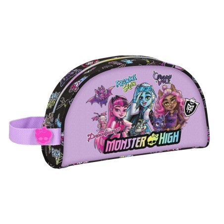 Nécessaire de Voyage Monster High Creep Noir Polyester 300D 26 x 16 x 9 cm