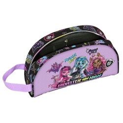 Reise-Toilettentasche Monster High Creep Schwarz Polyester 300D 26 x 16 x 9 cm