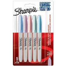 Marker-Set Sharpie Mystic Gems Bunt 5 Stücke (12 Stück)