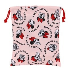 Sac pour snack Minnie Mouse Me time Rose