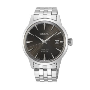 Montre Homme Seiko SRPE17J1 Gris Argenté