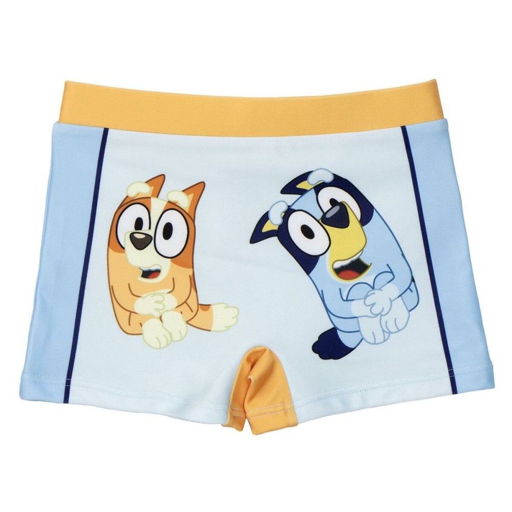 Boxer de Bain pour Enfants Bluey Bleu clair