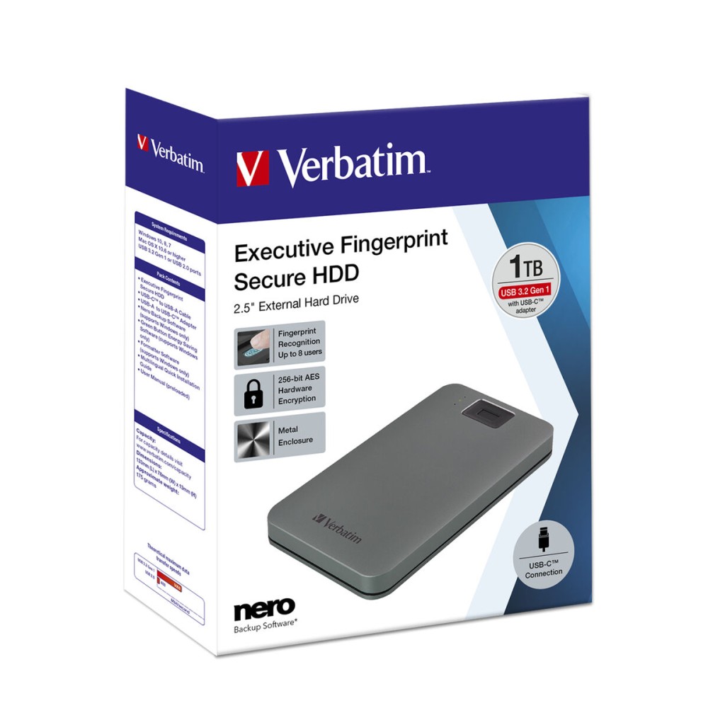 Externe Festplatte Verbatim 53652 1 TB HDD