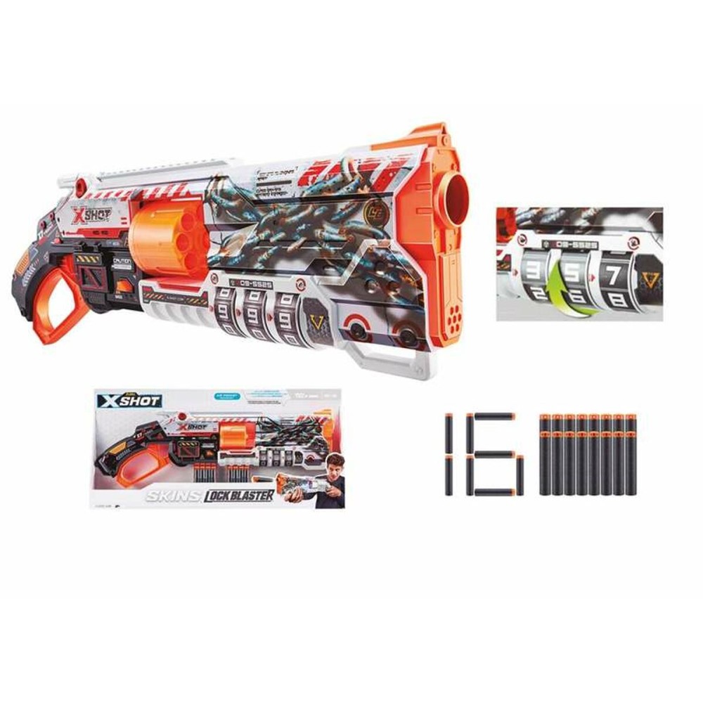 Dart-Pistole Zuru Skins X-Shot Lock Blaster