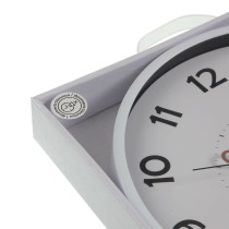 Wall Clock Versa White Plastic 4 x 30 x 30 cm