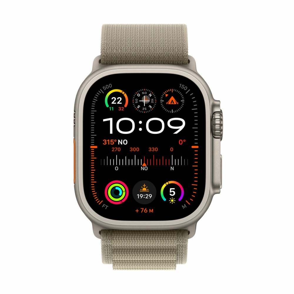 Montre intelligente Apple Watch Ultra 2 Vert Doré Olive 49 mm