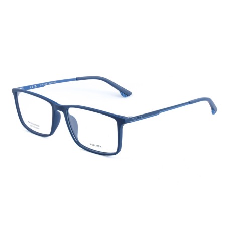 Men' Spectacle frame Police VPLB48M5506QS Blue Ø 55 mm