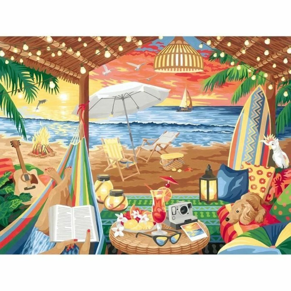 Travaux Manuel Ravensburger Cozy Cabana Carton