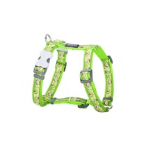 Harnais pour Chien Red Dingo STYLE MONKEY LIME GREEN 45-66 cm 36-59 cm