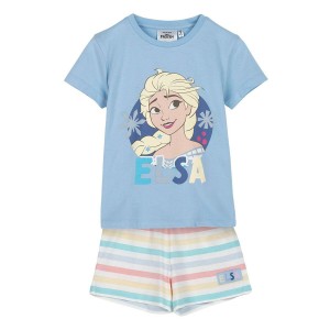 Pyjama Enfant Frozen Bleu clair