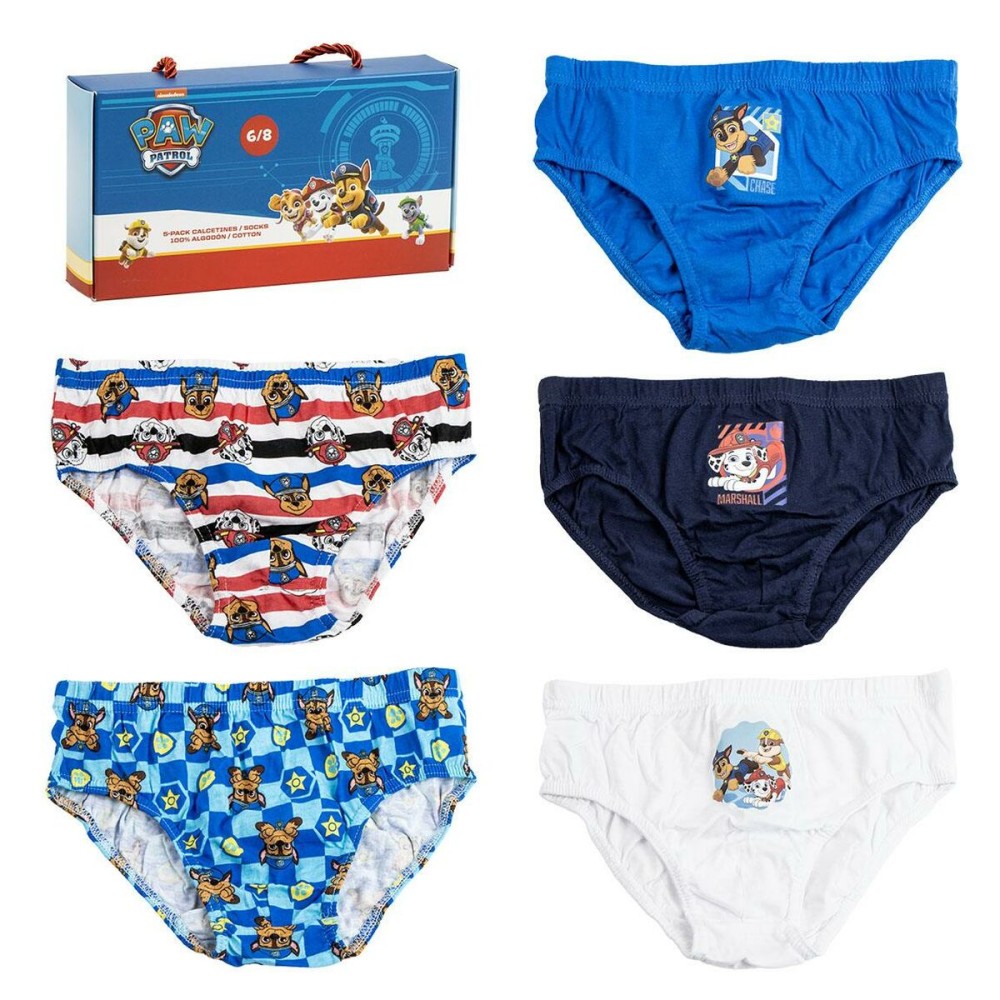 Pack of Underpants The Paw Patrol Multicolour 5 Units