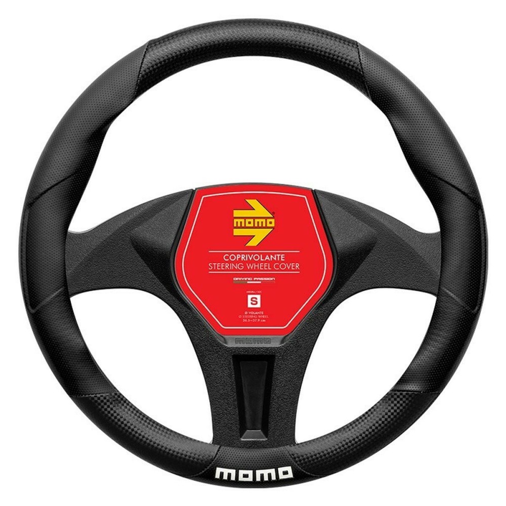 Steering Wheel Cover Momo MOMLSWC016CBS Black Charcoal