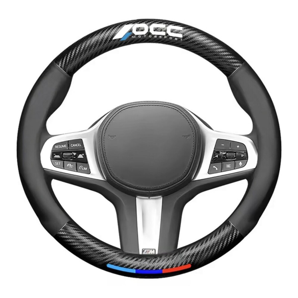 Steering Wheel Cover OCC Motorsport OCCFV0050 Black 38 cm