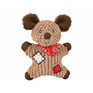 Soft toy for dogs Trixie Polyester Jute Mouse 19 cm