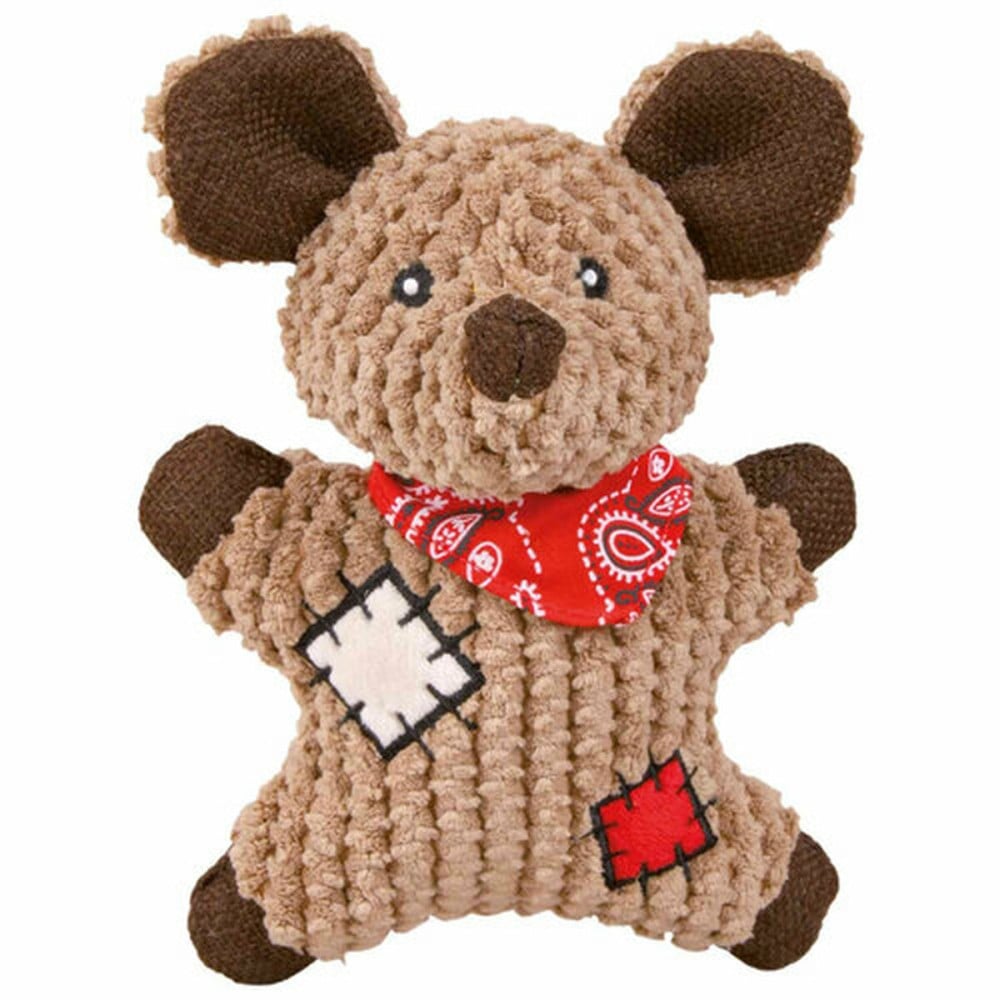 Soft toy for dogs Trixie Polyester Jute Mouse 19 cm