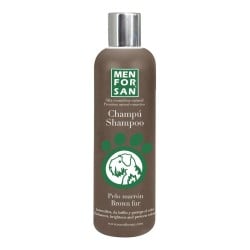 Shampoing pour animaux de compagnie Menforsan 300 ml Chien Cheveux marrons