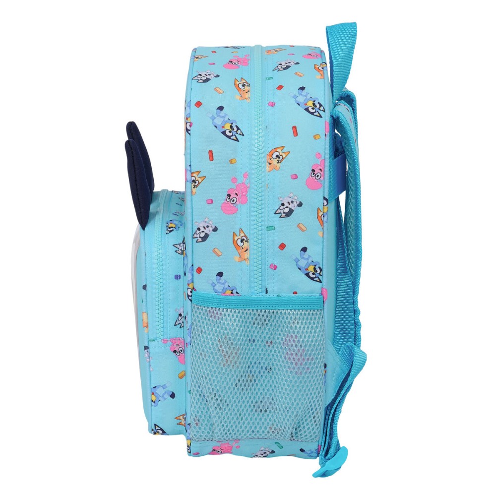 School Bag Bluey Sky blue 26 x 34 x 11 cm