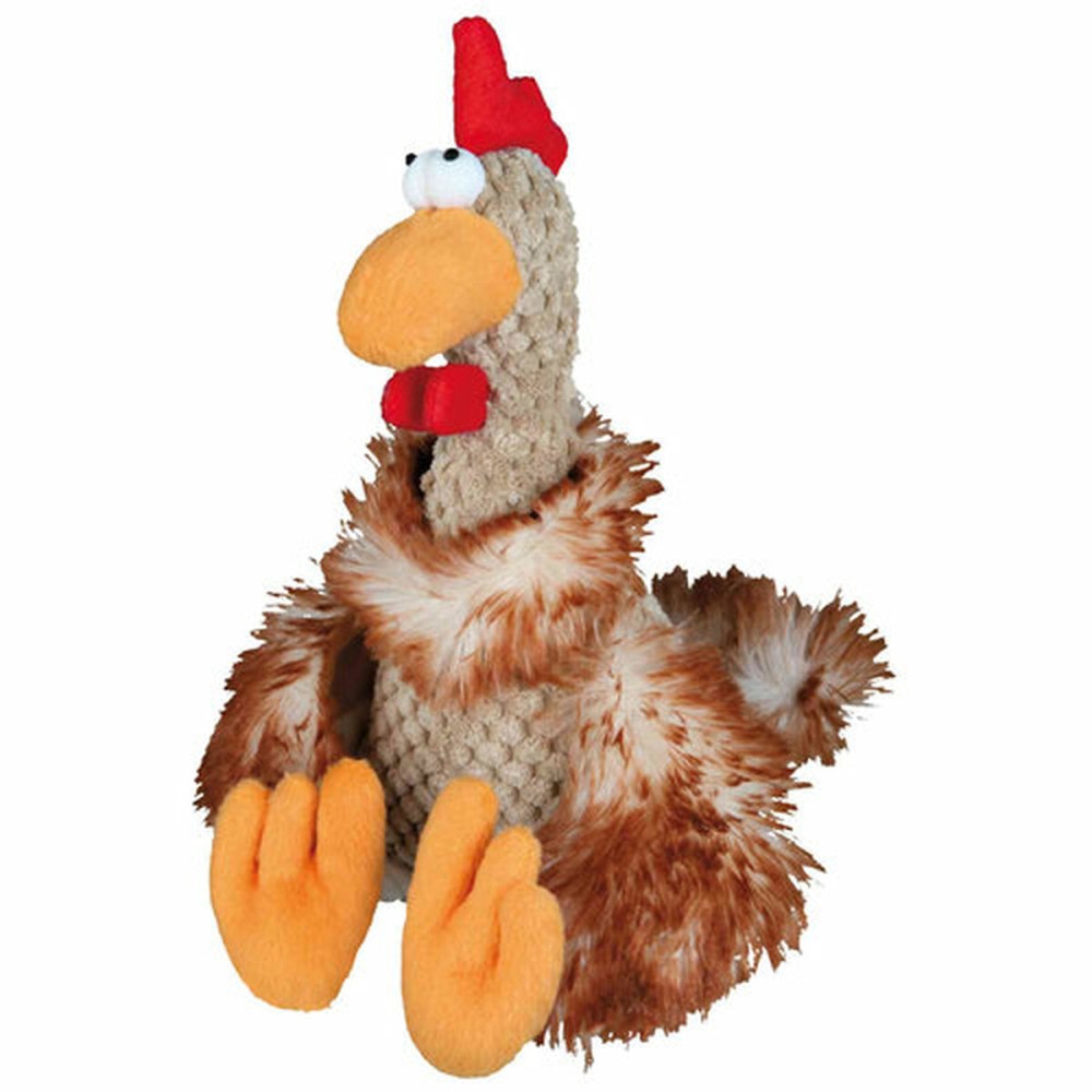 Soft toy for dogs Trixie Polyester Plush Rooster 22 cm