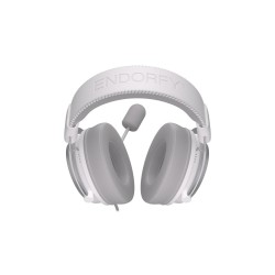 Casques avec Microphone Endorfy VIRO Plus USB Onyx Blanc