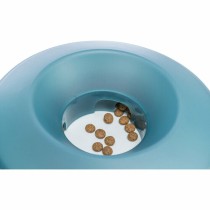 Futternapf für Hunde Trixie Slow Feeding Blau Grau Kautschuk Kunststoff TPR Ø 23 cm 500 ml