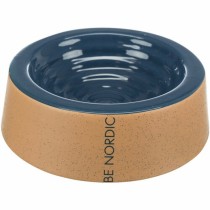 Mangeoire pour chiens Trixie BE NORDIC Beige Bleu foncé 200 ml 16 cm