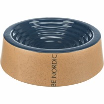 Mangeoire pour chiens Trixie BE NORDIC Beige Bleu foncé Ø 25 cm 800 ml