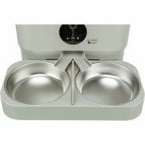 Pet feeding dish Trixie White Stainless steel Plastic 500 ml 32 x 5 x 16 cm