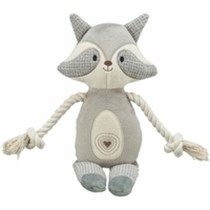 Jouet pour chien en peluche Trixie 0036155 Polyester Tissu Peluche Coton Raton laveur 33 cm