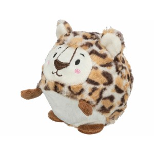 Kuscheltier für Hunde Trixie Polyester Plüsch Kautschuk Leopard 13 cm