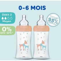 Lot de biberons Dodie 3 uds