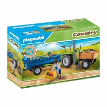 Spielset Fahrzeuge Playmobil 71249 42 Stücke Traktor