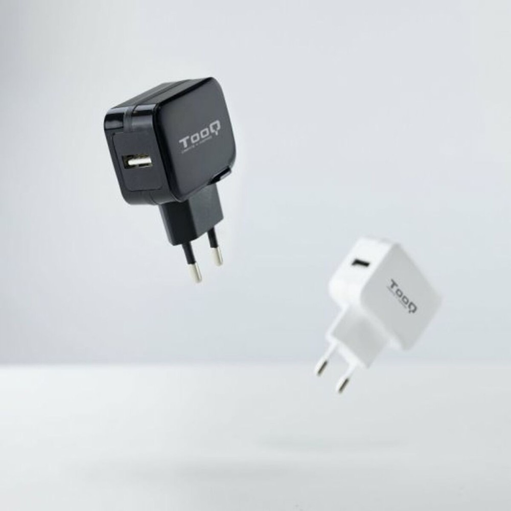 Wall Charger TooQ TQWC-1S01 Black 12 W