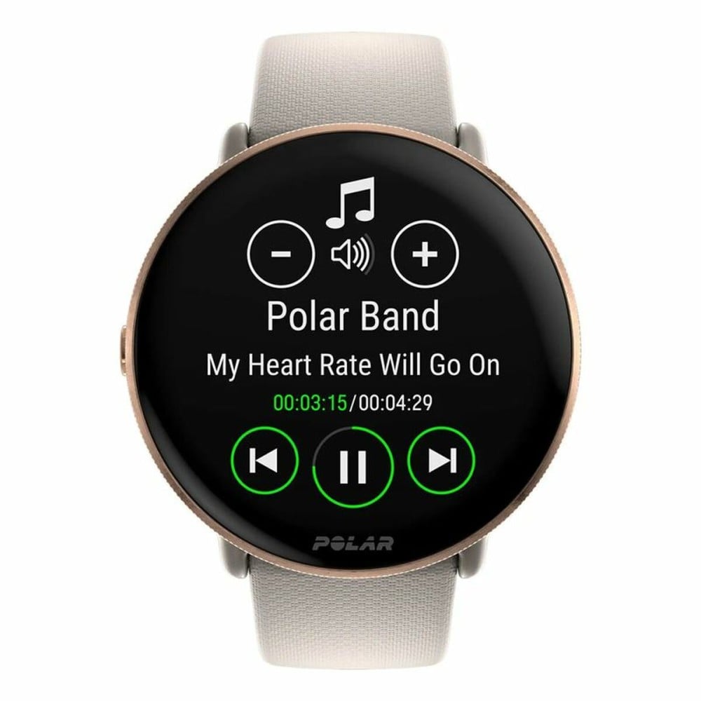 Smartwatch Polar IGNITE 3 Silberfarben 1,28"