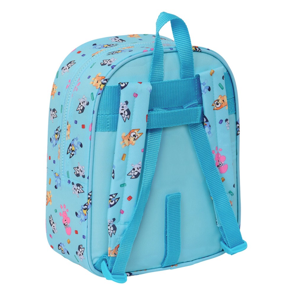 Cartable Bluey Bleu ciel 22 x 27 x 10 cm