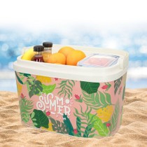 Tischtennis-Set Aktive Summer tropical Kunststoff 6 L 29 x 20 x 19,5 cm (8 Stück)