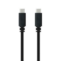 USB-C-Kabel NANOCABLE USB 2.0, 2m Schwarz 2 m