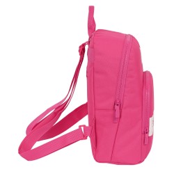 Casual Backpack Benetton Raspberry Fuchsia 13 L