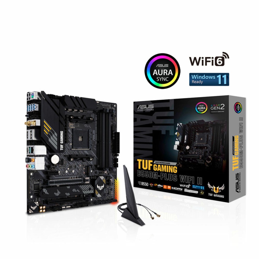 Motherboard Asus TUF GAMING B550M-PLUS WIFI II AM4 AMD B550 mATX