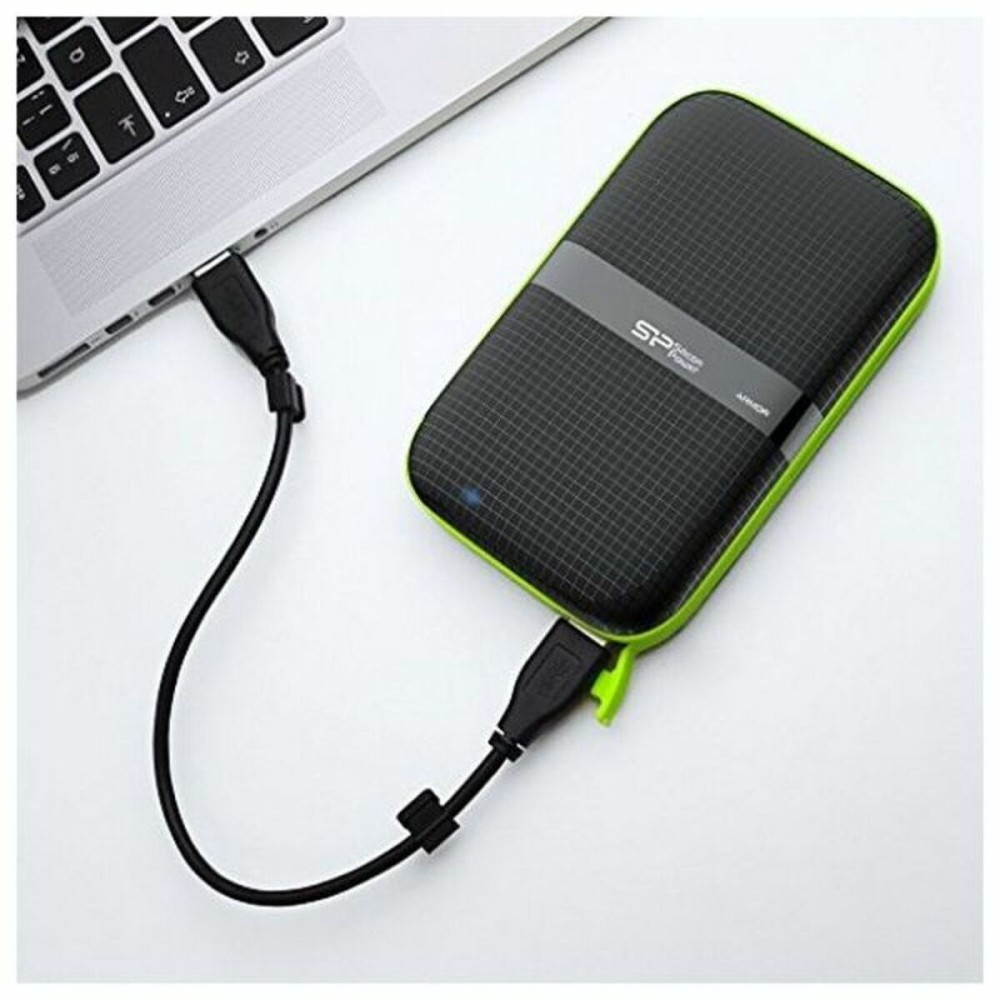 External Hard Drive Silicon Power A60 2.5" USB 3.0 2 TB Anti-shock Waterproof Black