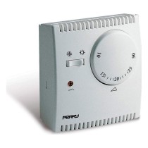 Thermostat Perry 03017 Weiß Analog