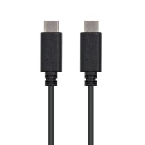 Câble USB NANOCABLE 10.01.2301 Noir 1 m