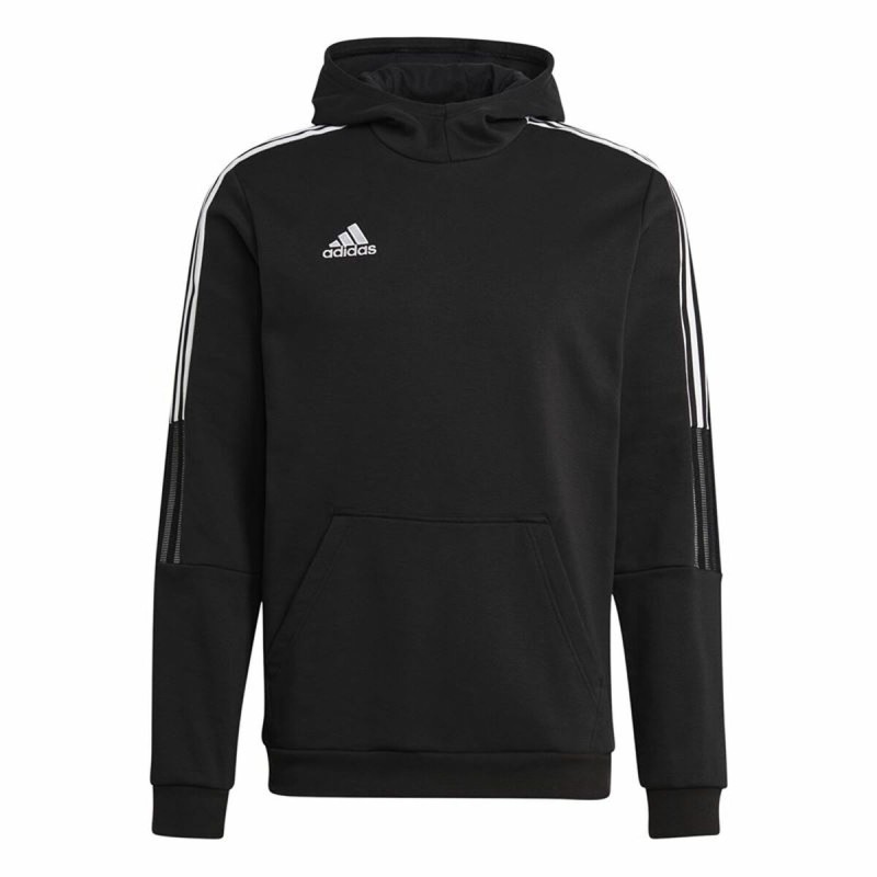 Trainings-Sweatshirt für Erwachsene Adidas Tiro 21 Schwarz (XS)