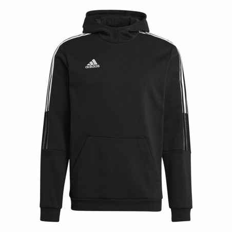 Sweat-shirt d'Entraînement pour Adultes Adidas Tiro 21 Noir (XS)