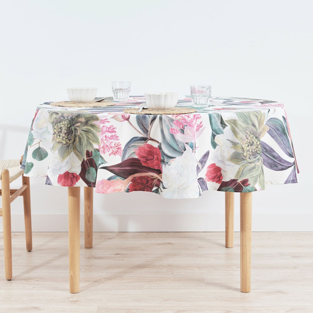 Nappe antitache Belum 0318-105 Multicouleur Ø 180 cm Fleurs