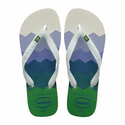 Tongs pour Femmes Havaianas Brasil Fresh Blanc