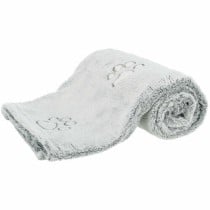 Pet blanket Trixie Nando Light grey Polyester 100 × 70 CM